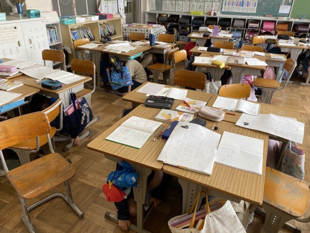 シェイクアウトの様子