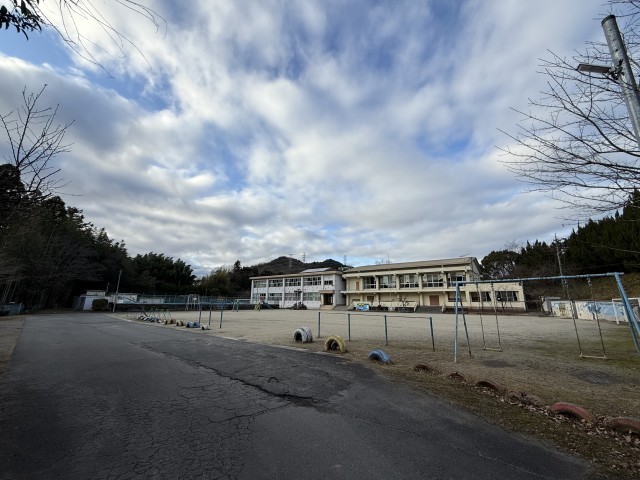 新年を迎えた池野小学校